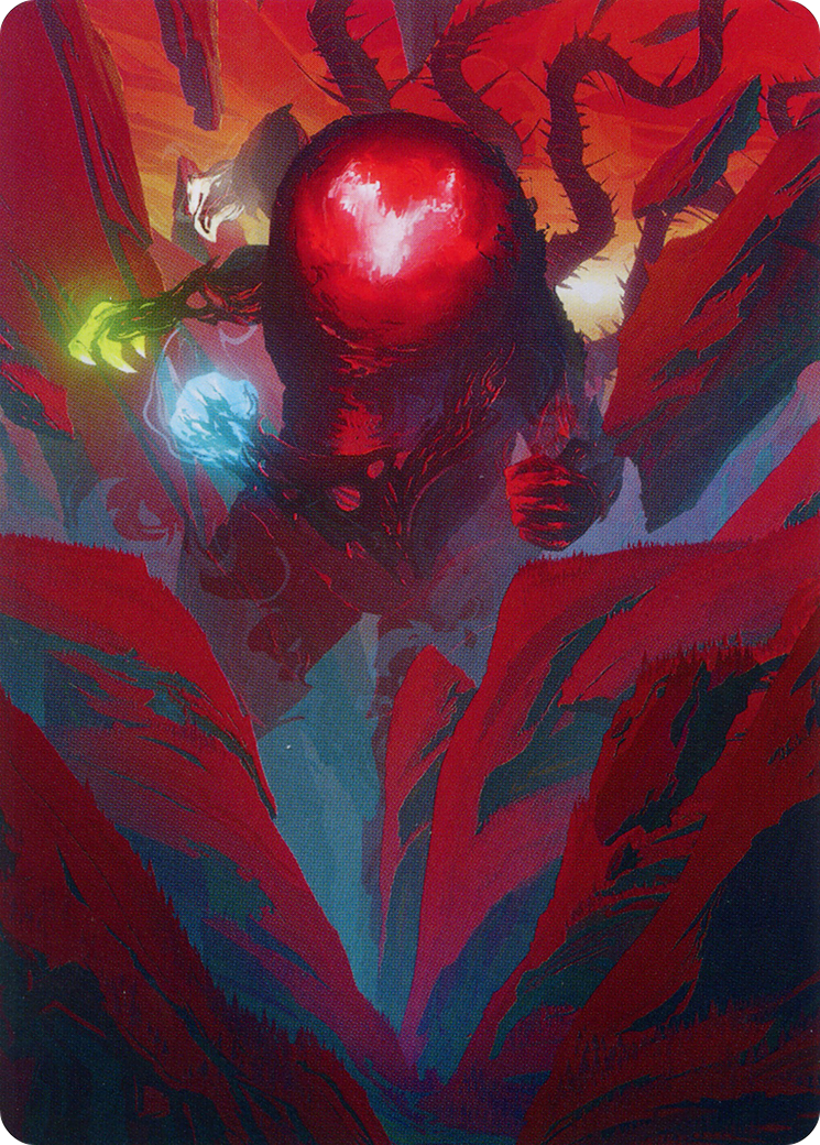 Omnath, Locus of All Art Card (62) [March of the Machine Art Series] | Play N Trade Winnipeg