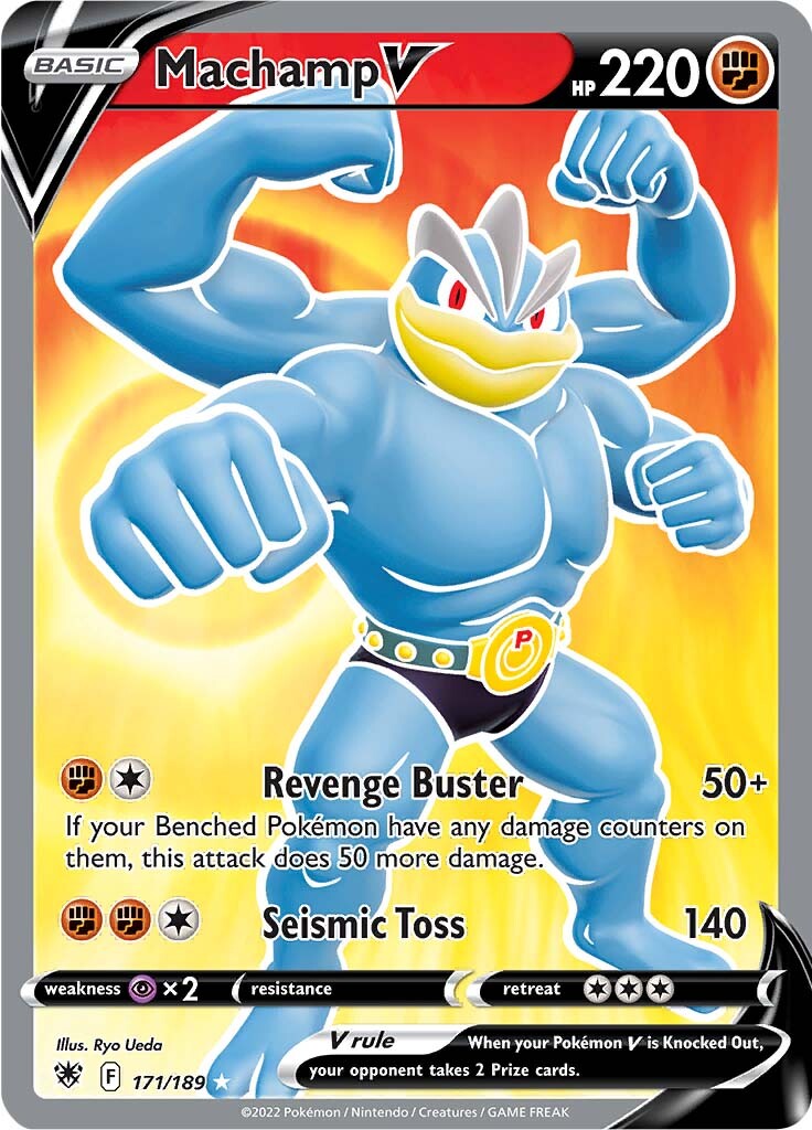 Machamp V (171/189) [Sword & Shield: Astral Radiance] | Play N Trade Winnipeg