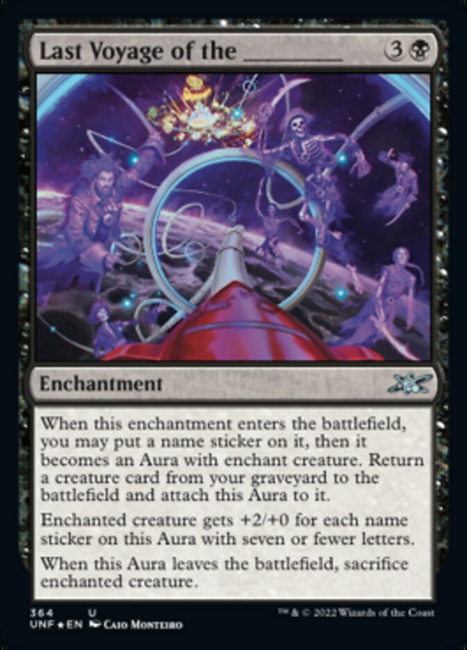 Last Voyage of the _____ (Galaxy Foil) [Unfinity] | Play N Trade Winnipeg