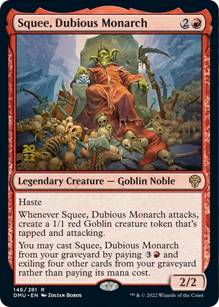 Squee, Dubious Monarch [Dominaria United Prerelease Promos] | Play N Trade Winnipeg