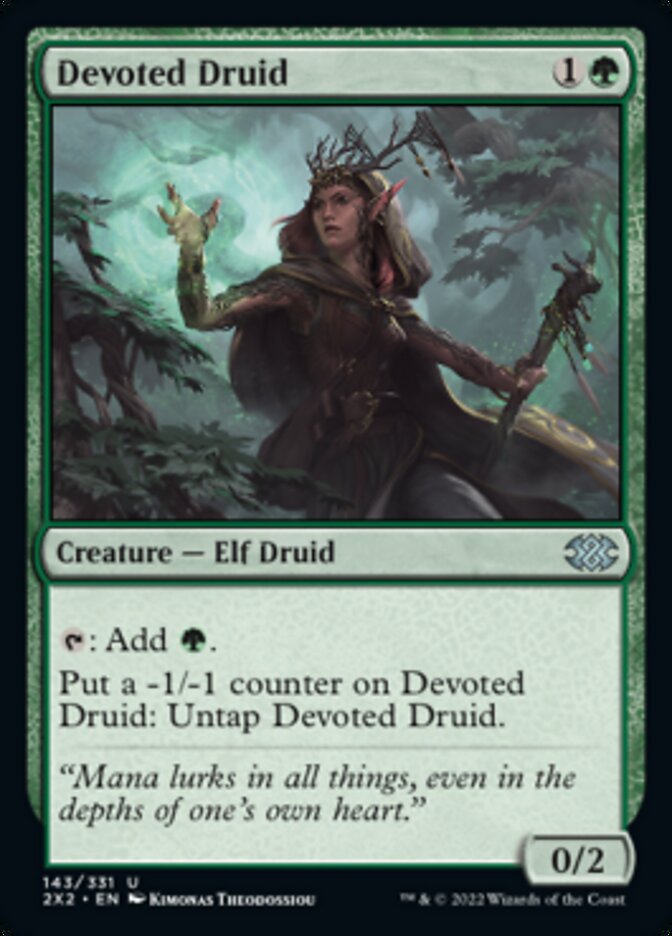 Devoted Druid [Double Masters 2022] | Play N Trade Winnipeg