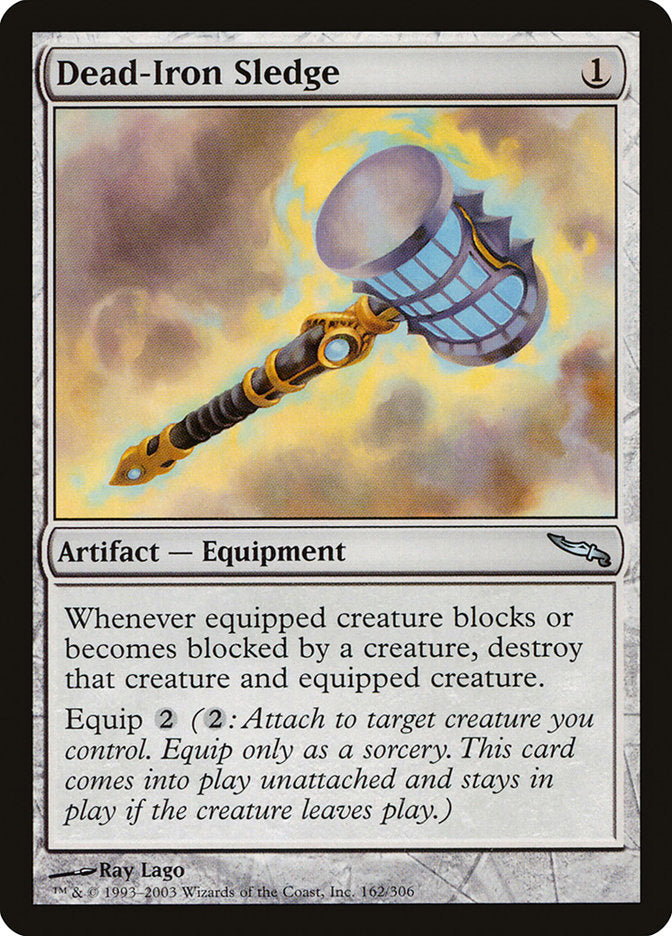 Dead-Iron Sledge [Mirrodin] | Play N Trade Winnipeg