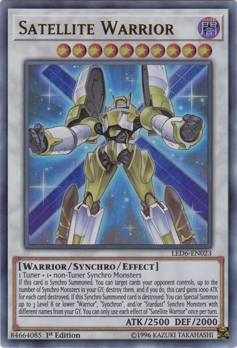 Satellite Warrior [LED6-EN023] Ultra Rare | Play N Trade Winnipeg