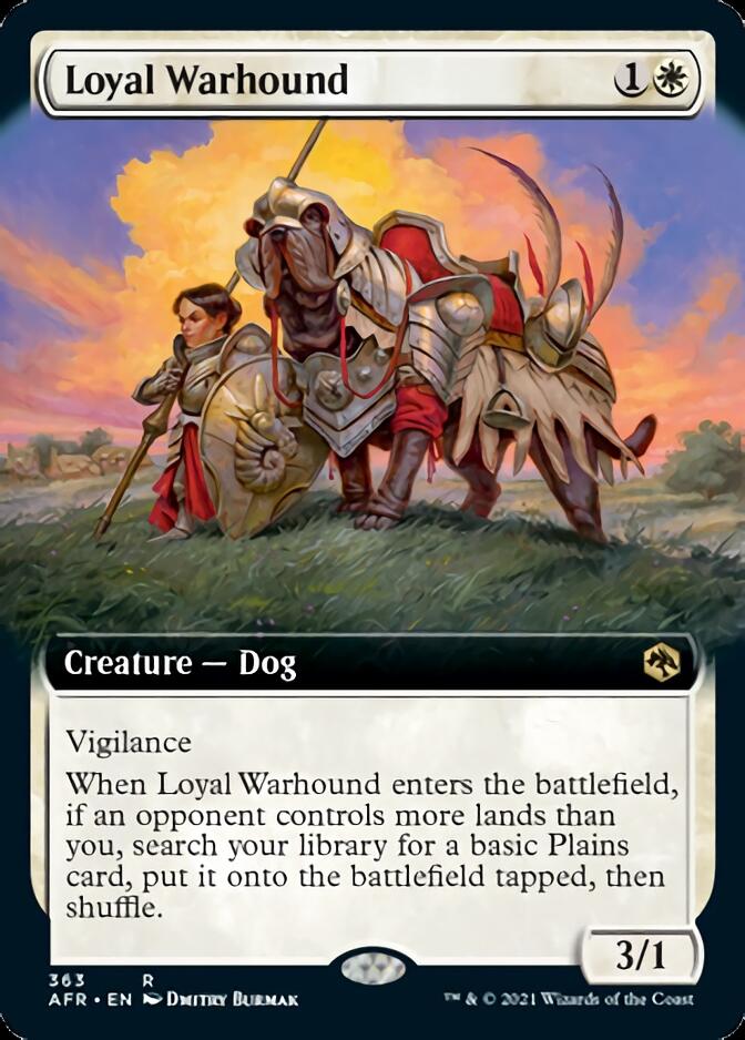 Loyal Warhound (Extended) [Dungeons & Dragons: Adventures in the Forgotten Realms] | Play N Trade Winnipeg