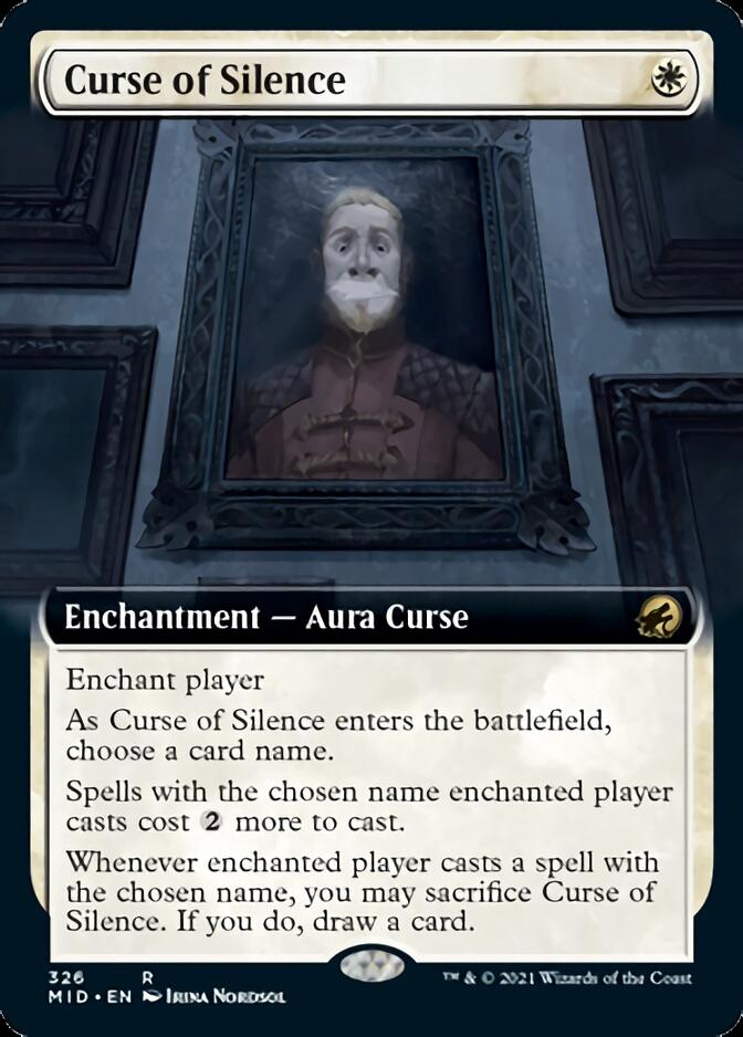 Curse of Silence (Extended) [Innistrad: Midnight Hunt] | Play N Trade Winnipeg