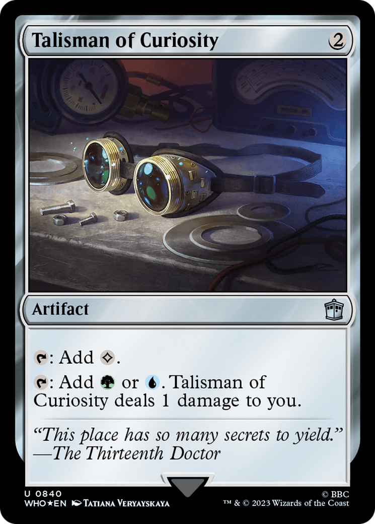 Talisman of Curiosity (Surge Foil) [Doctor Who] | Play N Trade Winnipeg