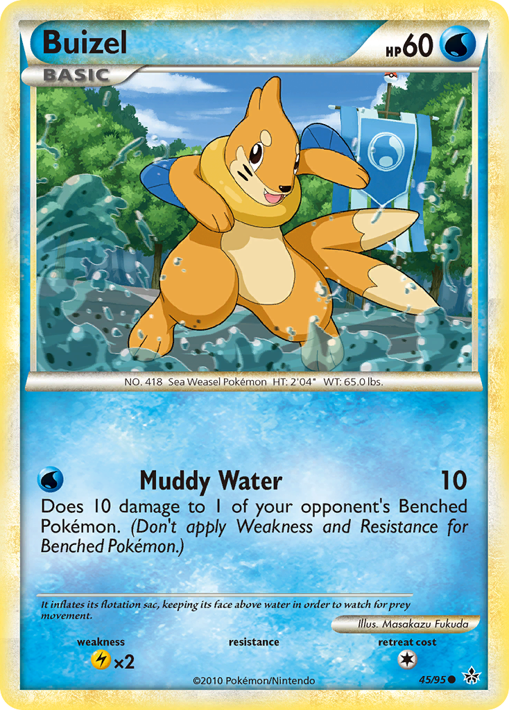 Buizel (45/95) [HeartGold & SoulSilver: Unleashed] | Play N Trade Winnipeg