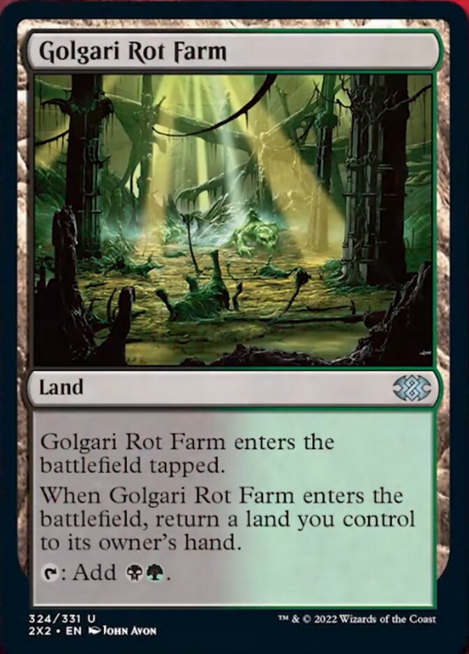 Golgari Rot Farm [Double Masters 2022] | Play N Trade Winnipeg