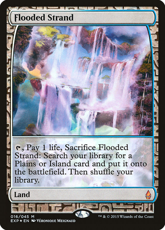 Flooded Strand [Zendikar Expeditions] | Play N Trade Winnipeg