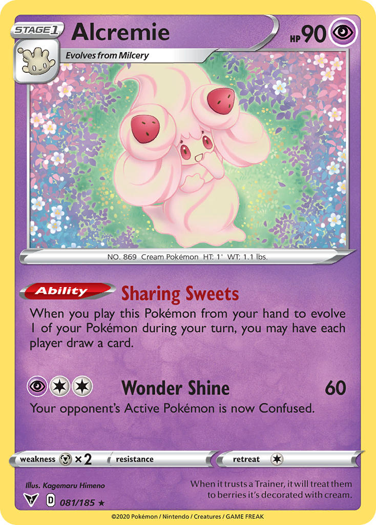 Alcremie (081/185) [Sword & Shield: Vivid Voltage] | Play N Trade Winnipeg