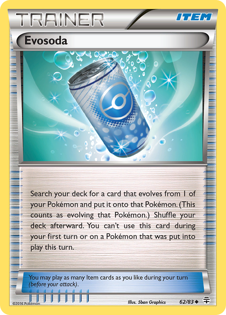 Evosoda (62/83) [XY: Generations] | Play N Trade Winnipeg