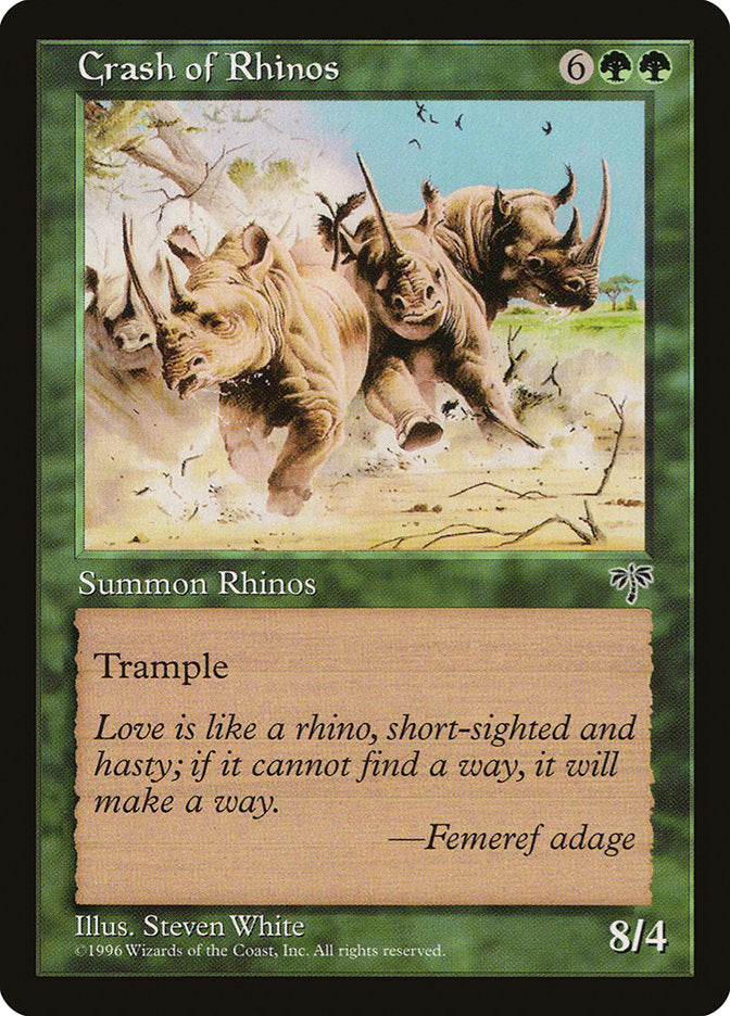 Crash of Rhinos [Mirage] | Play N Trade Winnipeg