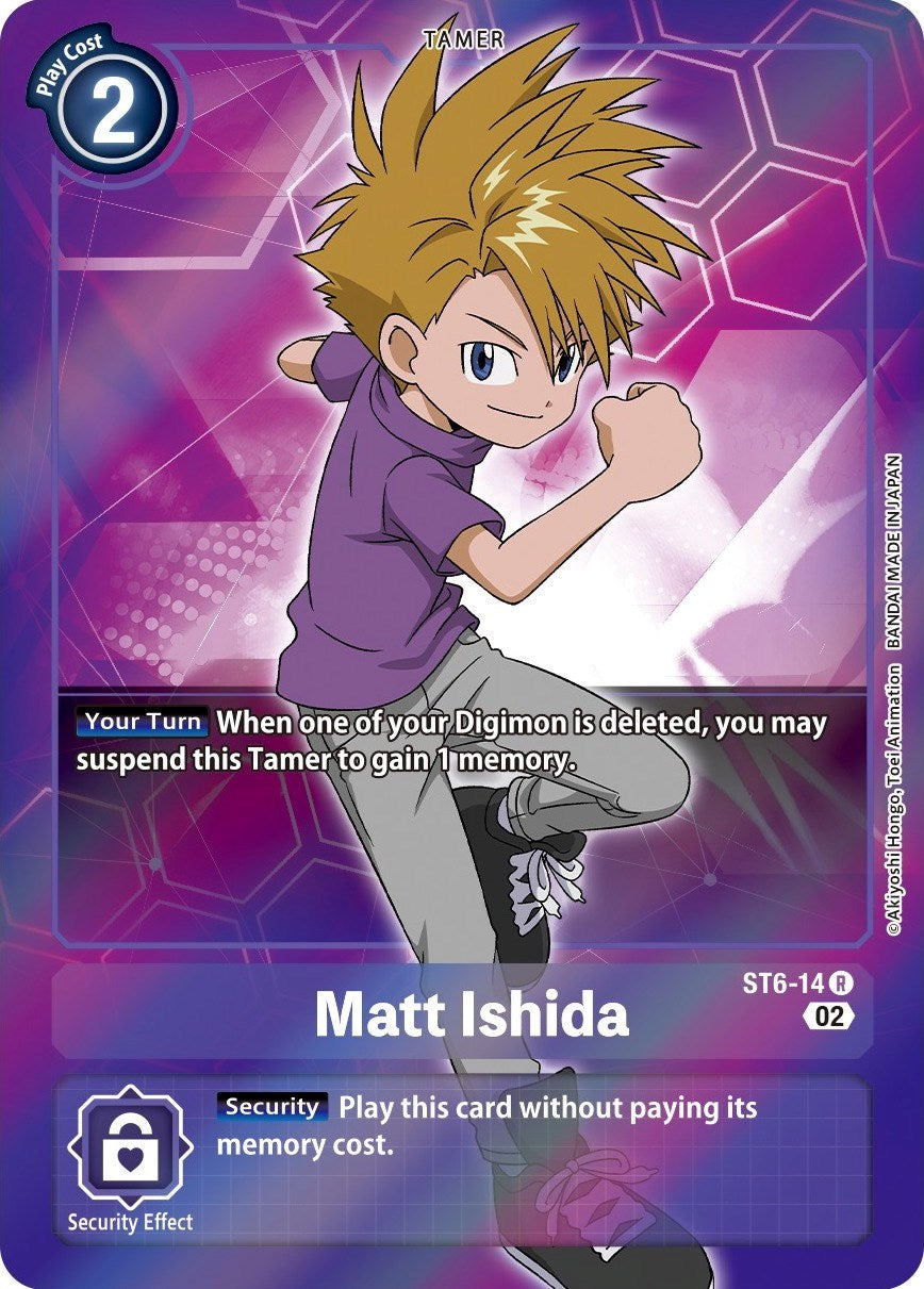 Matt Ishida [ST6-14] (Alternate Art) [Starter Deck: Ragnaloardmon] | Play N Trade Winnipeg