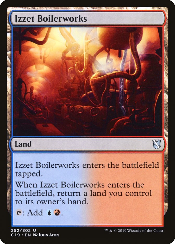 Izzet Boilerworks [Commander 2019] | Play N Trade Winnipeg