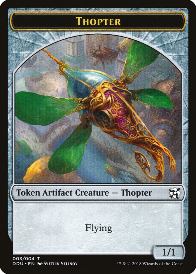 Thopter (003/004) [Duel Decks: Elves vs. Inventors Tokens] | Play N Trade Winnipeg