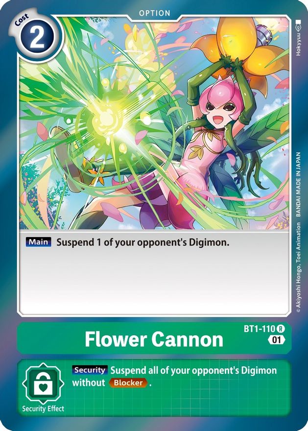 Flower Cannon [BT1-110] [Starter Deck: Ultimate Ancient Dragon] | Play N Trade Winnipeg