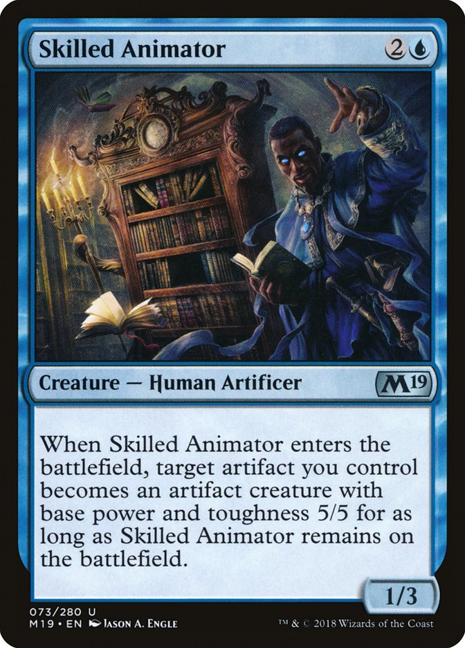 Skilled Animator [Core Set 2019] | Play N Trade Winnipeg