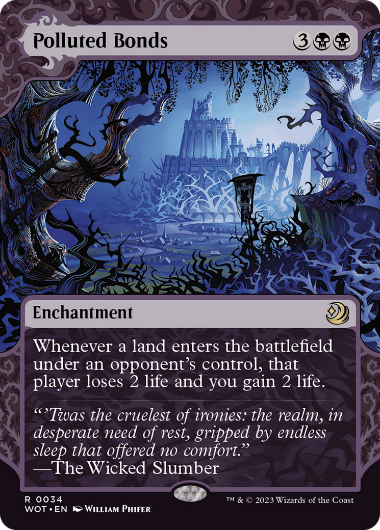 Polluted Bonds [Wilds of Eldraine: Enchanting Tales] | Play N Trade Winnipeg