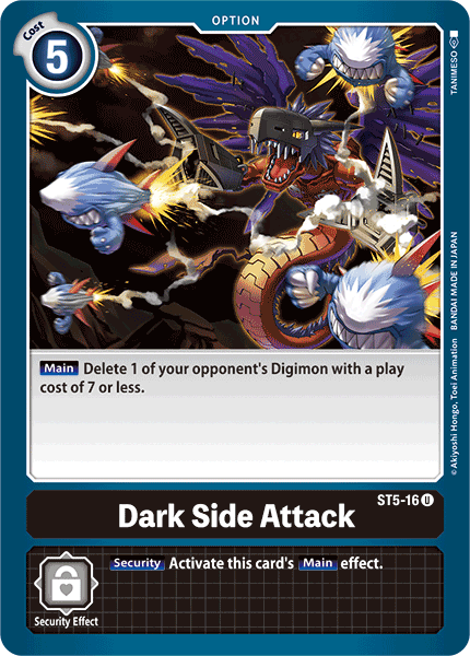 Dark Side Attack [ST5-16] [Starter Deck: Machine Black] | Play N Trade Winnipeg