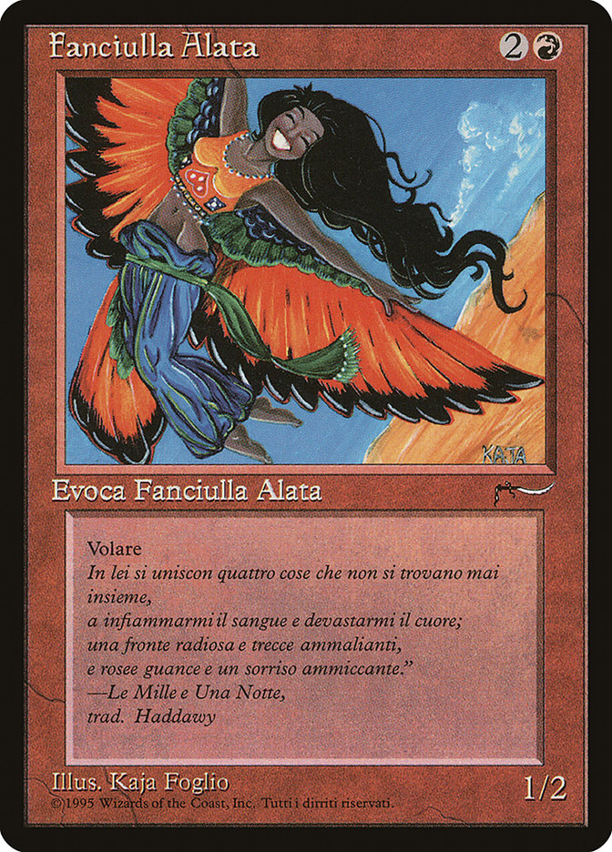 Bird Maiden (Italian) - "Fanciulla Alata" [Rinascimento] | Play N Trade Winnipeg