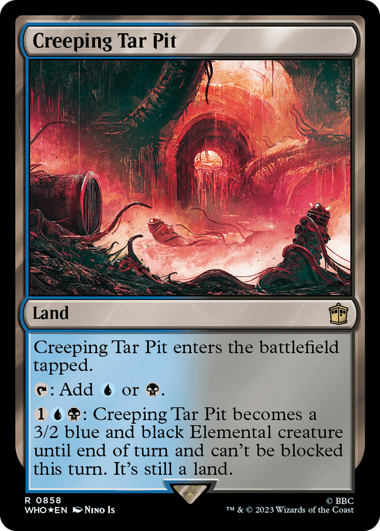 Creeping Tar Pit (Surge Foil) [Doctor Who] | Play N Trade Winnipeg