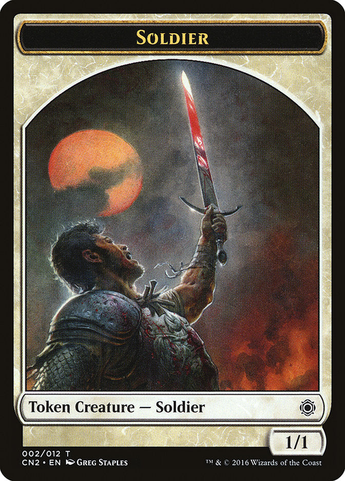 Soldier (002/012) [Conspiracy: Take the Crown Tokens] | Play N Trade Winnipeg