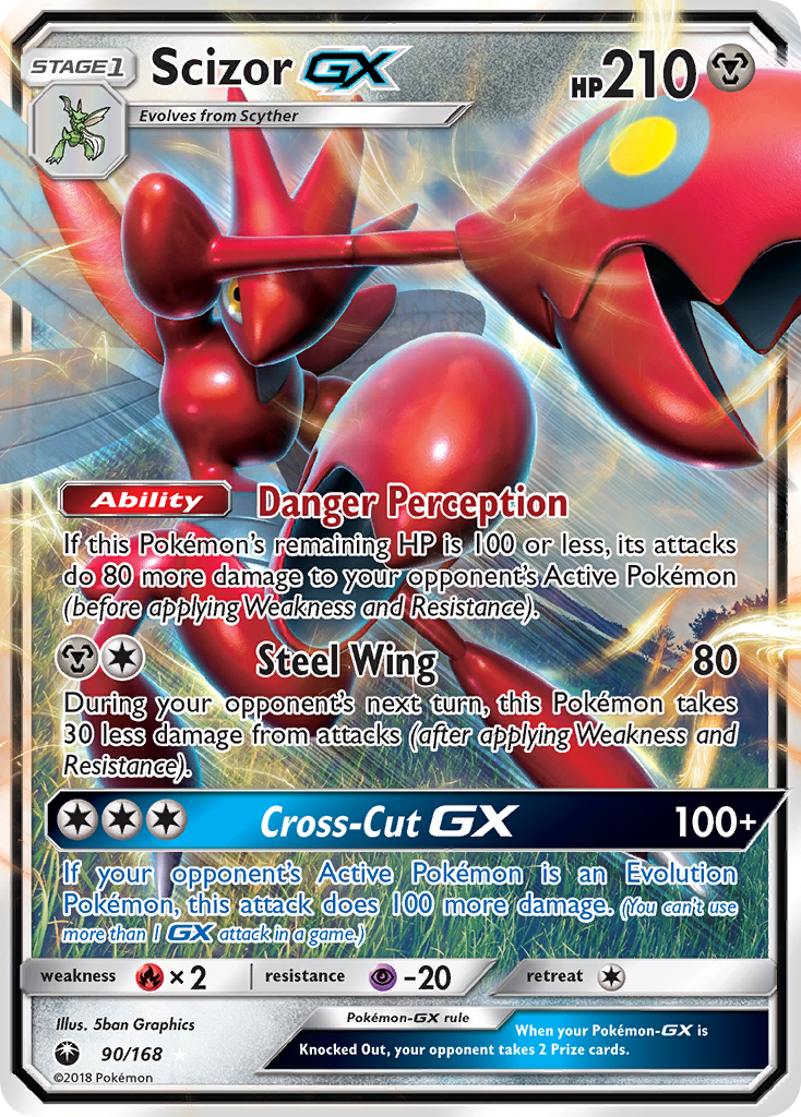 Scizor GX (90/168) [Sun & Moon: Celestial Storm] | Play N Trade Winnipeg