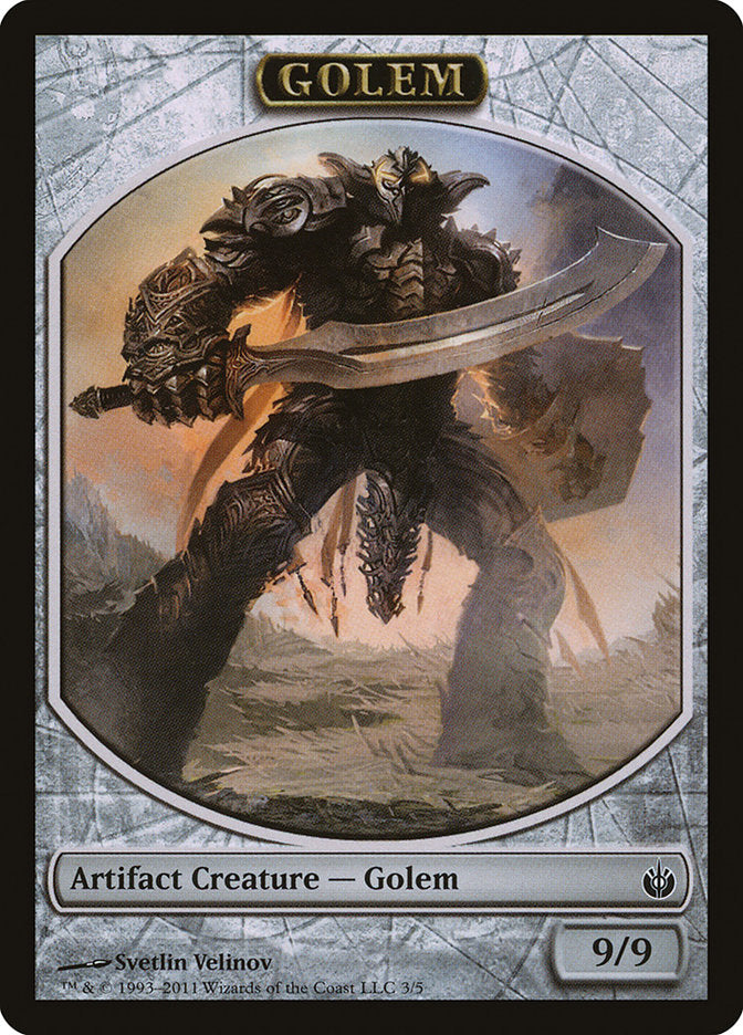 Golem [Mirrodin Besieged Tokens] | Play N Trade Winnipeg