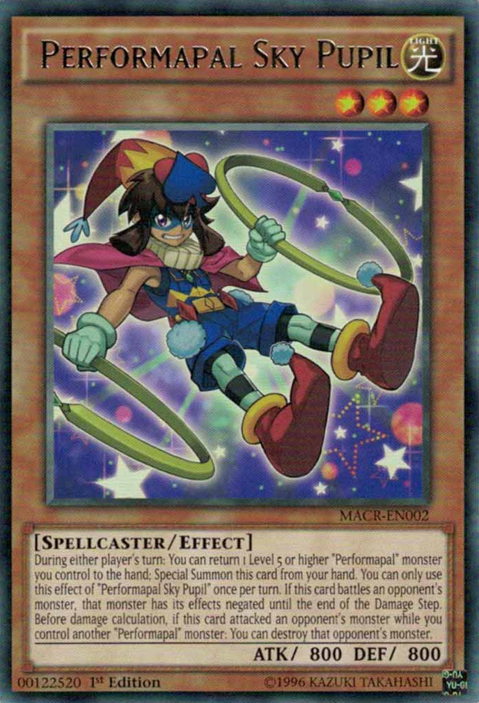 Performapal Sky Pupil [MACR-EN002] Rare | Play N Trade Winnipeg