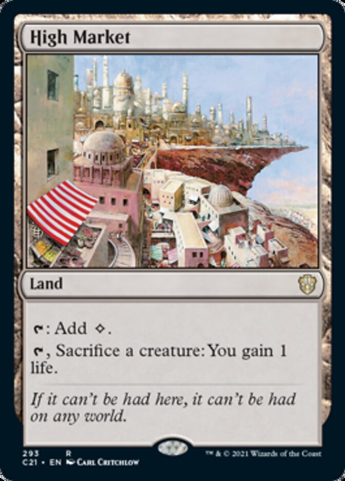 High Market [Commander 2021] | Play N Trade Winnipeg