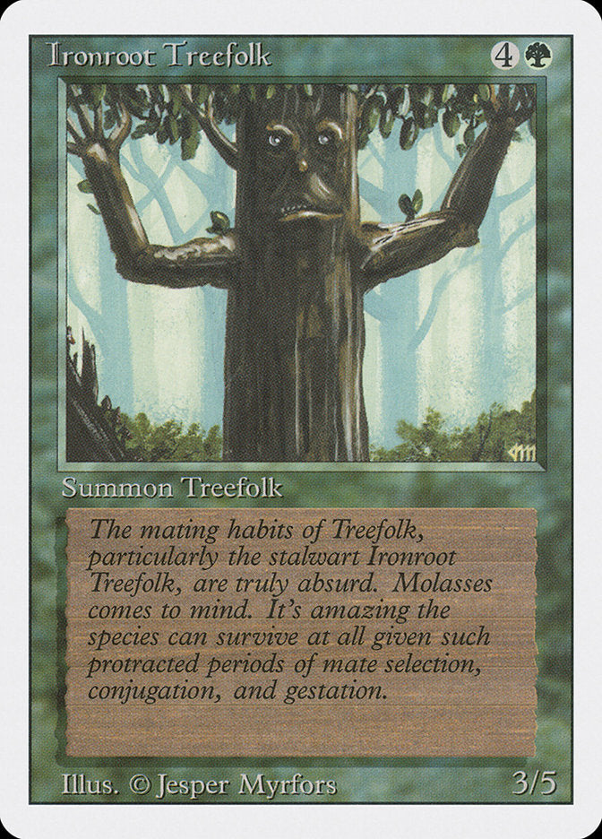 Ironroot Treefolk [Revised Edition] | Play N Trade Winnipeg