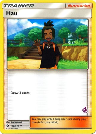 Hau (120/149) (Mewtwo Deck) [Battle Academy 2020] | Play N Trade Winnipeg