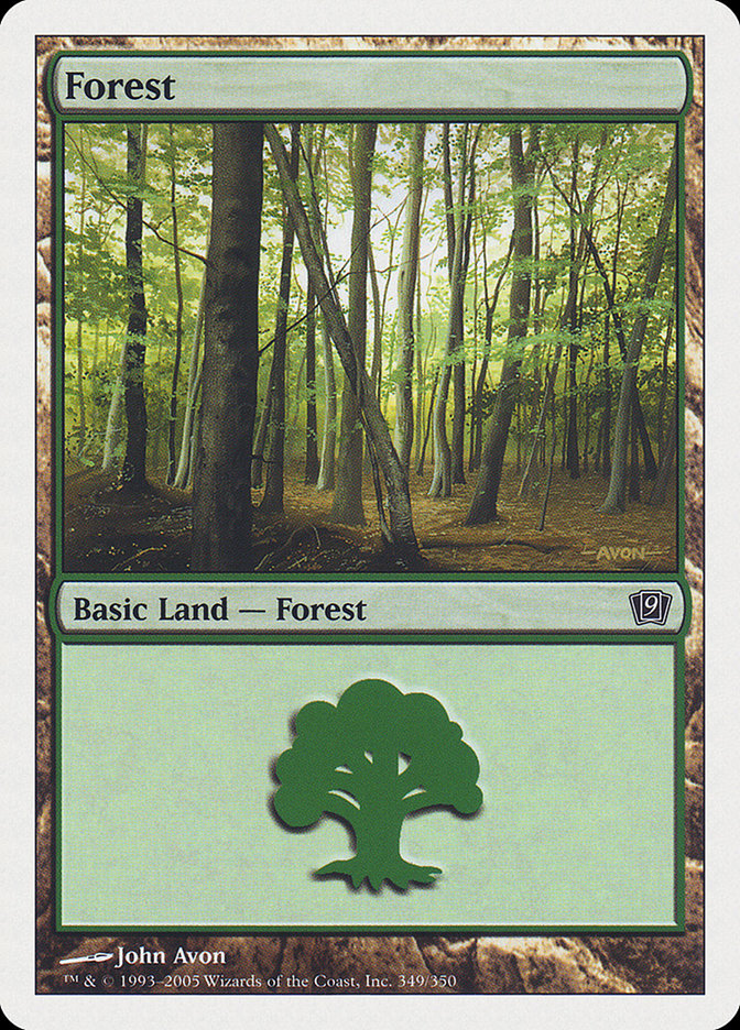 Forest (349) [Ninth Edition] | Play N Trade Winnipeg