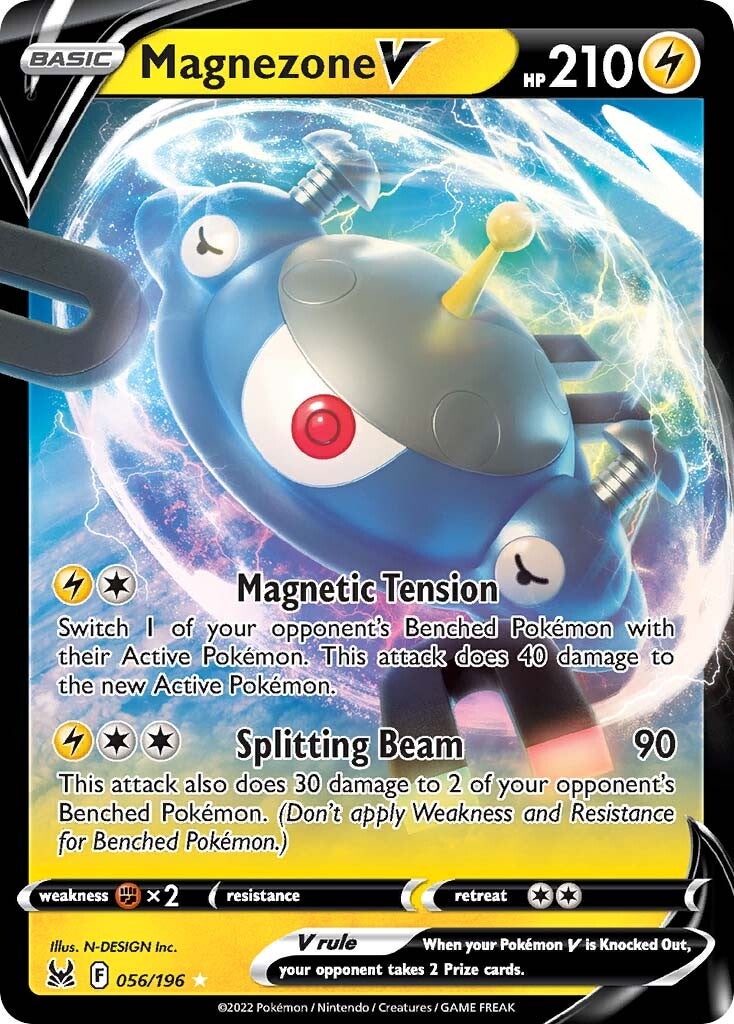 Magnezone V (056/196) [Sword & Shield: Lost Origin] | Play N Trade Winnipeg