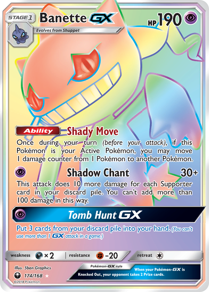 Banette GX (174/168) [Sun & Moon: Celestial Storm] | Play N Trade Winnipeg