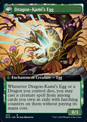 The Dragon-Kami Reborn // Dragon-Kami's Egg (Extended) [Kamigawa: Neon Dynasty] | Play N Trade Winnipeg