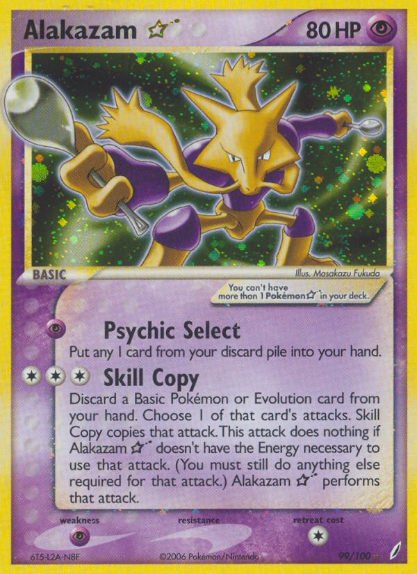 Alakazam Star (99/100) [EX: Crystal Guardians] | Play N Trade Winnipeg