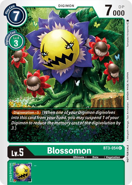 Blossomon [BT3-054] (Tamer Party Vol. 5) [Release Special Booster Promos] | Play N Trade Winnipeg