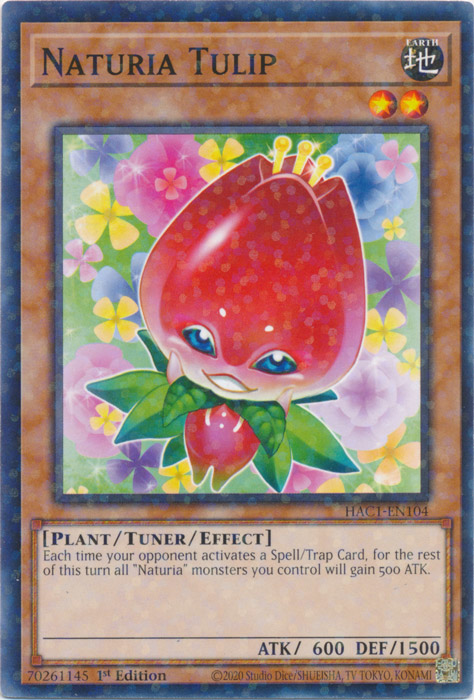 Naturia Tulip (Duel Terminal) [HAC1-EN104] Common | Play N Trade Winnipeg