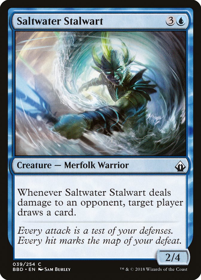 Saltwater Stalwart [Battlebond] | Play N Trade Winnipeg