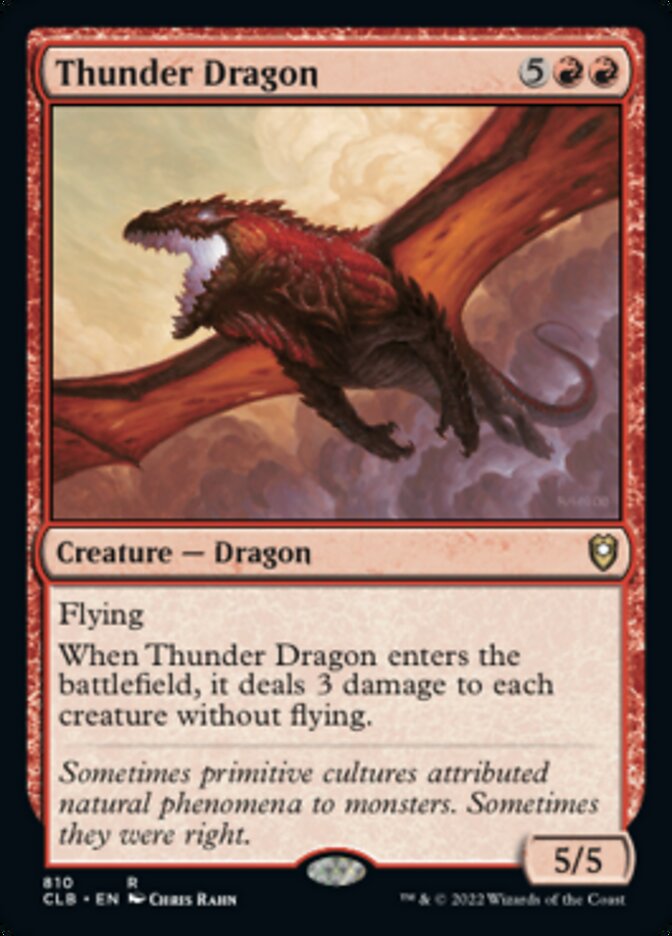 Thunder Dragon [Commander Legends: Battle for Baldur's Gate] | Play N Trade Winnipeg