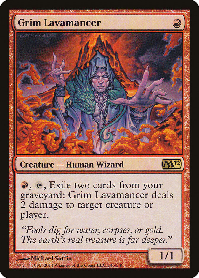 Grim Lavamancer [Magic 2012] | Play N Trade Winnipeg