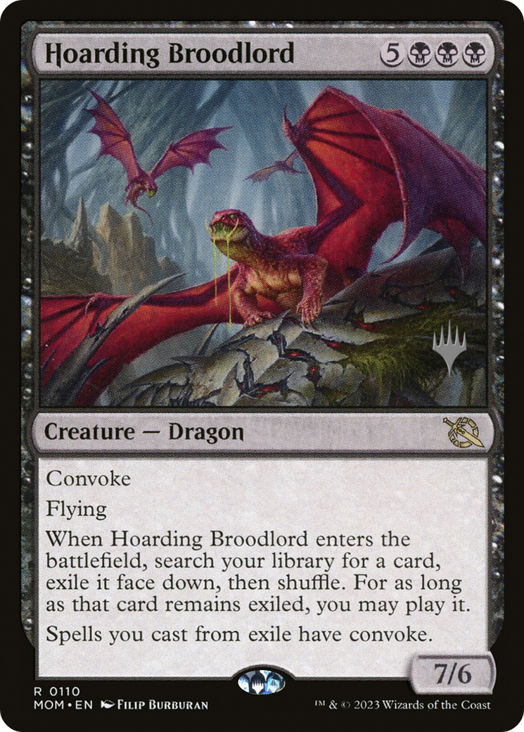 Hoarding Broodlord (Promo Pack) [March of the Machine Promos] | Play N Trade Winnipeg