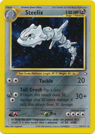 Steelix (15/111) [Neo Genesis Unlimited] | Play N Trade Winnipeg