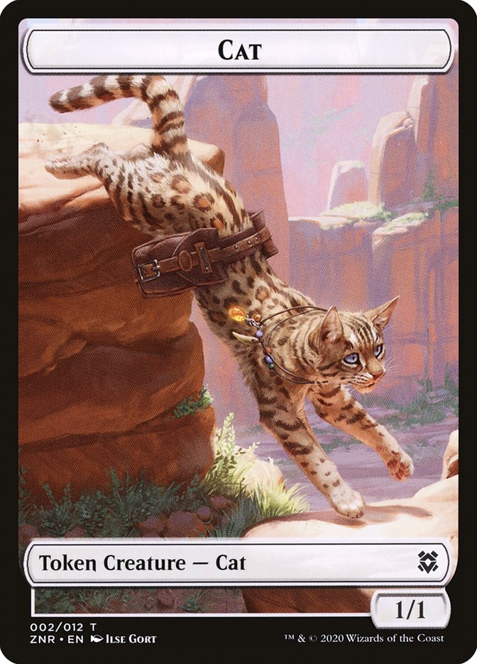 Cat [Zendikar Rising Tokens] | Play N Trade Winnipeg