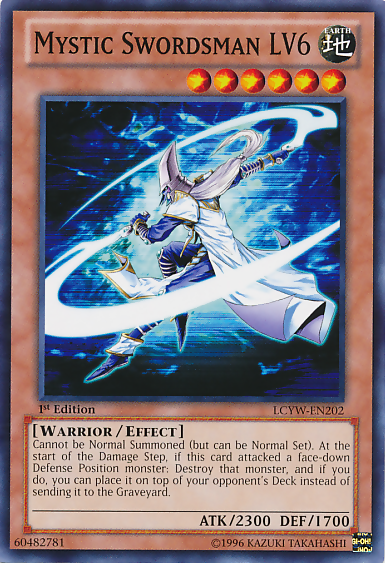 Mystic Swordsman LV6 [LCYW-EN202] Common | Play N Trade Winnipeg