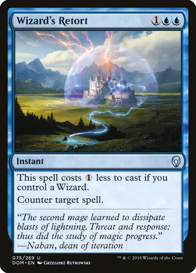 Wizard's Retort [Dominaria] | Play N Trade Winnipeg