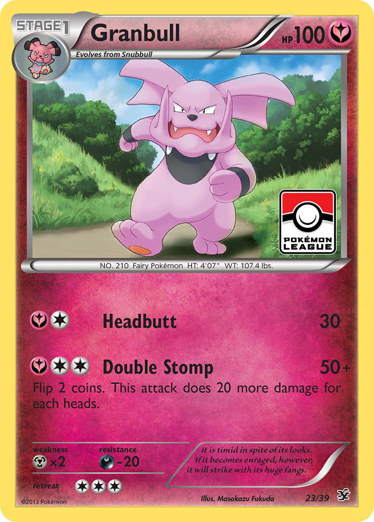 Granbull (23/39) [XY: Kalos Starter Set] | Play N Trade Winnipeg