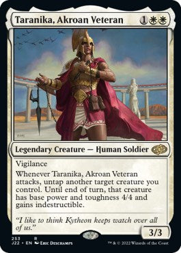 Taranika, Akroan Veteran [Jumpstart 2022] | Play N Trade Winnipeg