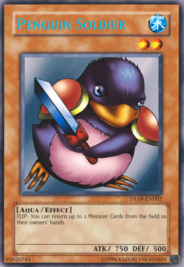 Penguin Soldier (Blue) [DL09-EN002] Rare | Play N Trade Winnipeg